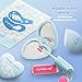 The Crème Shop x Cinnamoroll Compact Mirror, Dual-Sided HD Durable Mirror, Portable Makeup Mirror, Small Mirror for Travel