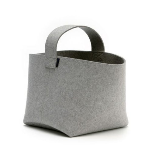 Preisvergleich Produktbild Hey-Sign Kaminholzkorb,Hellmeliert 07, ca 40 x 35