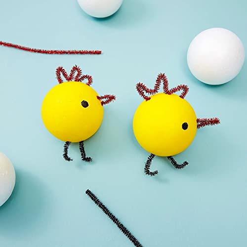 Juvale 24 Pack 3 Inch Foam Balls For Crafts, Smooth Polystyrene Spheres For Diy Decorations, Classroom Projects #TOP3