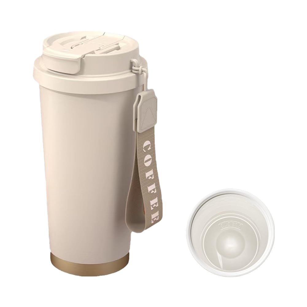 Amazon.co.jp: Kamiizumi タンブラー ストロー付き セラミック 蓋付き