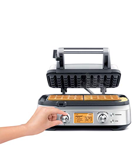 Riviera & Bar Waffeleisen Pro 2 Teile, 900 W, Edelstahl und Schwarz – Bild 3