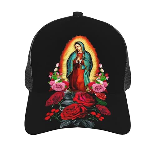 Gorra beisbolera Virgin Mary Our Lady of Guadalupe ajustable miniatura 3