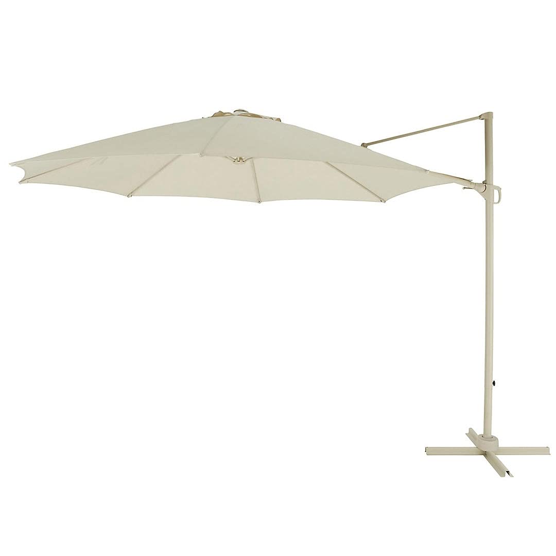 Goodhome Mallorca 3.46M Sand Overhanging Parasol