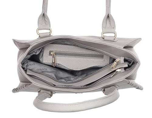 Image of Fostelo Women's Buenos Satchel Tote Handbag for Women | Ladies Purse | Stylish Shoulder Bag | Gift For Women