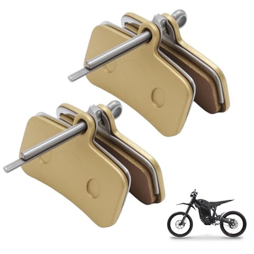 JUUDDENPARTS 2Pcs Motorcycle Disc Brake Pads - Front or Rear Replacement for Sur-Ron Light Bee X S, Segway X160 X260, Talaria Sting MX3 R MX4