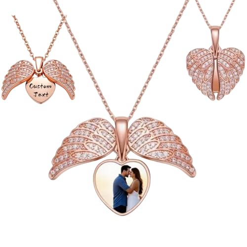 Personalized Photo Locket Necklace for Women, Custom Heart Necklace With Picture Inside, Personalized Necklace Gift for Girlfriend, Wife, Mom, Grandma