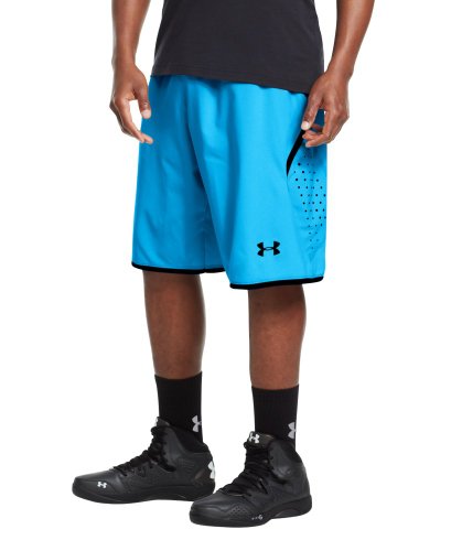 Short Under Armour UA Comengetit Pirate Blue 12" pour homme en taille SM 12