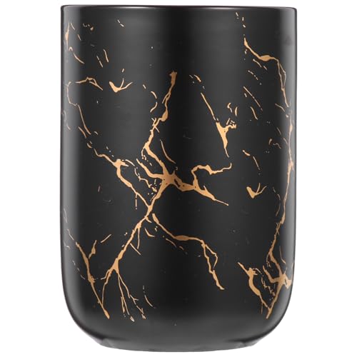 Lista de Taza de Baño Precio Home Depot , listamos los 10 mejores. 48 Abaodam Taza de Enjuague Bucal Cerámica Patrón de Mármol Negro, Vaso Multiusos para Baño, Taza de Almacenamiento de Viaje para Hogar y Hotel, Vaso para Cepillo de Dientes...