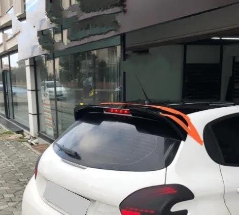 Spoiler Posteriore Per Peugeot 208 2012-2024 - Alettone Tetto Nero Lucido, Accessorio Auto - Foto 1
