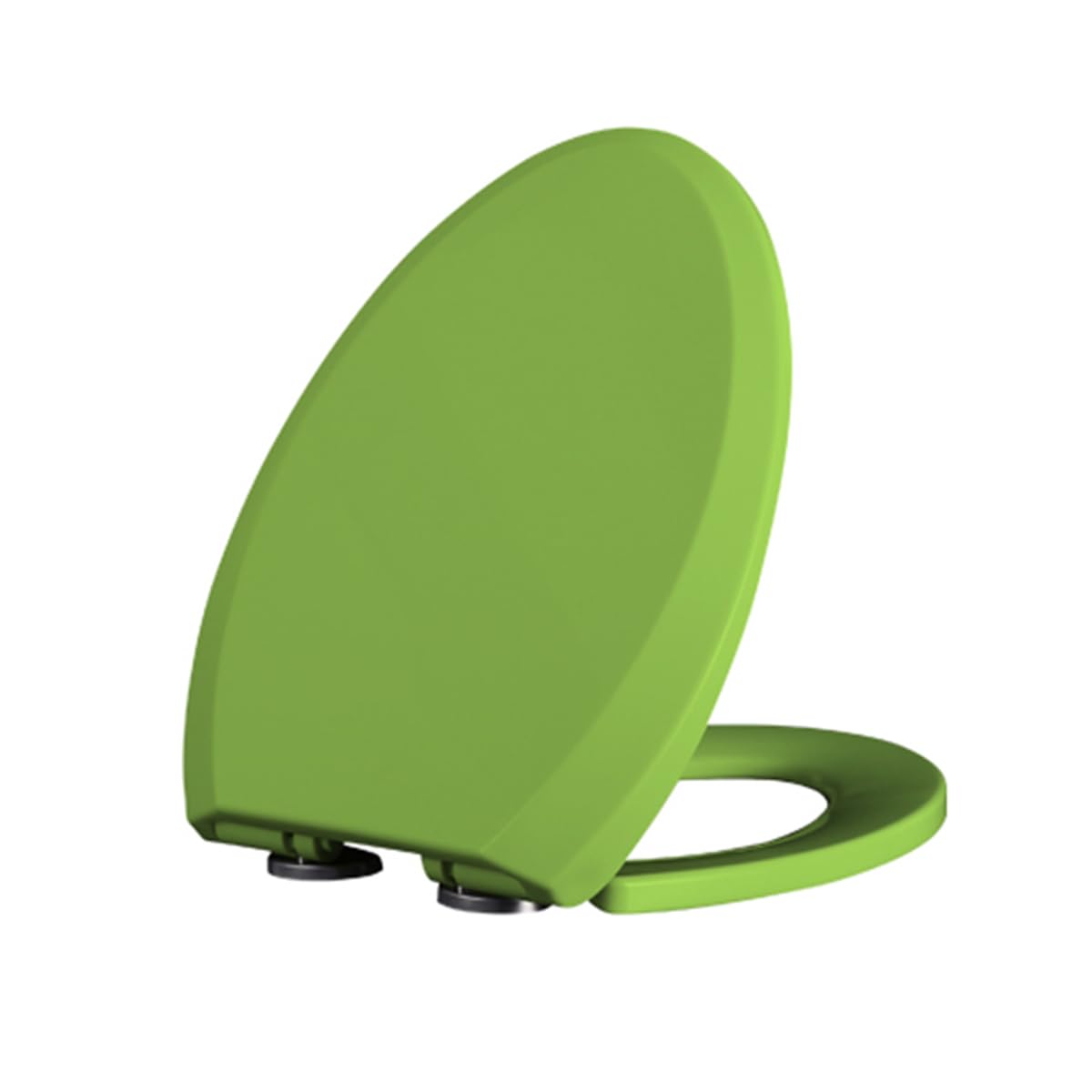 Elongated Colored Toilet Seat, Adjustable Hinges for Easy Cleaning, Lightweight, Durable, Portable, User-Friendly, Compact, Slow, Close, Quick, Release