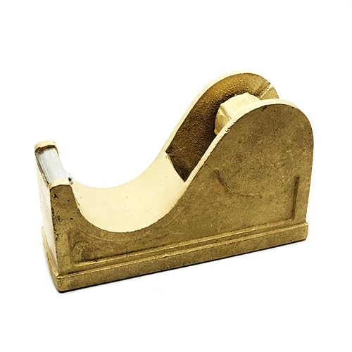 真鍮 テープカッター（小サイズ）小巻 セロハンテープ台 セロハンカッター ブラス Amazon.co.jp: 真鍮 テープカッター（小サイズ）小巻 セロハンテープ台