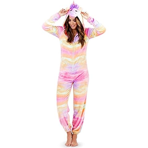 Rainbow Unicorn Novelty Onesie for Adults Cover