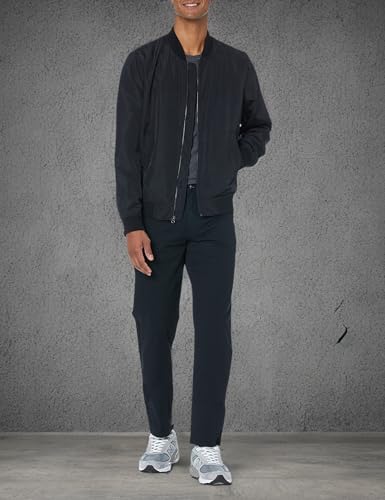 Amazon Essentials Men's Straight Fit 5-Pocket Stretch Twill Pants, Black, 34W x 32L - Image 5