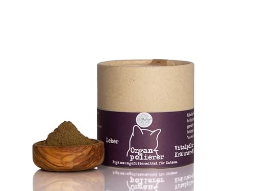 MycAni® - Organpolierer für die Miez - natürlich & plastikfrei - trägt zu gesunder Leberfunktion bei - Vitalpilz-Kräuter für Katzen mit Cordyceps, Reishi und Mariendistel Cover
