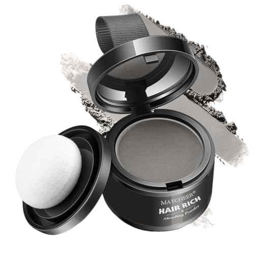 Polvo para rayitas, Sombra para el cabello, Corrector para las raíces del cabello, Polvo para cubrir las sombras para el cabello, Uso para rellenar el cabello debilitado, gris