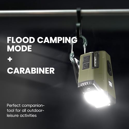 Image of Hopedone 2-in-1 Rechargeable Headlamp & Hat Light, 800LM Clip-On Cap Light