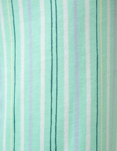Image of HUE Women's Summer Vacation Pajama Separates, Soft, Whimsical Print Pjs with Tropical Beach Themes, Flip Flops, Cocktails