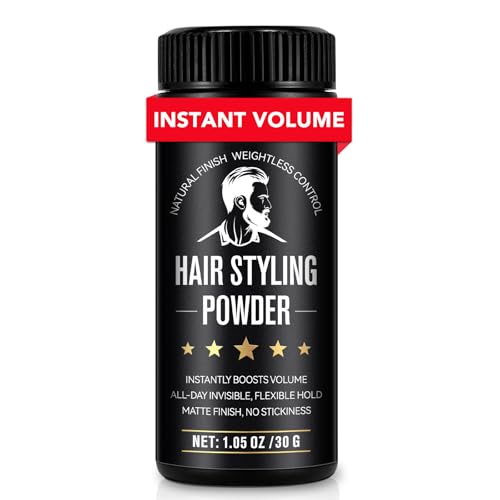 Hair Styling Texture Powder for Men &amp; Women – 1.05oz/30g, 24H Strong Hold