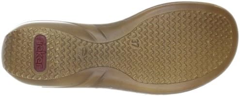 Rieker Womens 608B9-45 Fashion Sandals Gray Grau (Smoke 45) Size: 6.5 (40 EU) | Image 3
