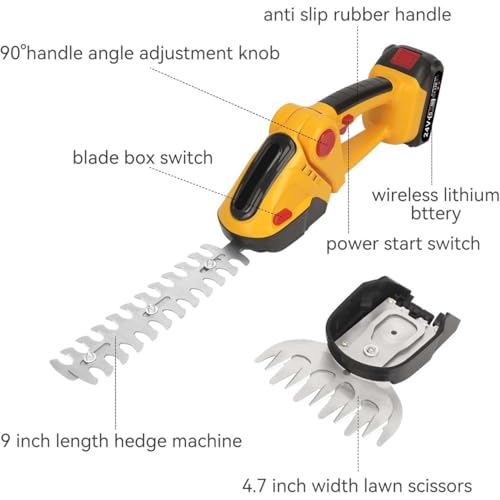 Cutter d'arbuste de cisaillement électrique pour le jardin - 7