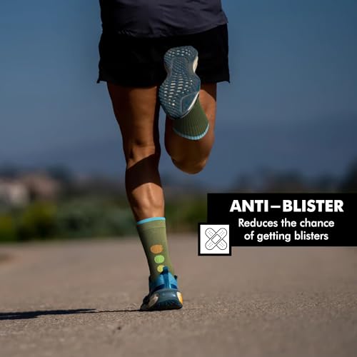 GoWith Running Socks for Men & Women, 15-20 mmHg Cushioned Seamless Quarter Socks for Workout, Trekking4