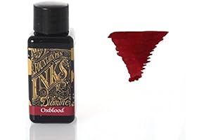 Diamine Fountain Pen Ink, Oxblood 30ml - Elegant Crimson for a Captivating Writing Experience