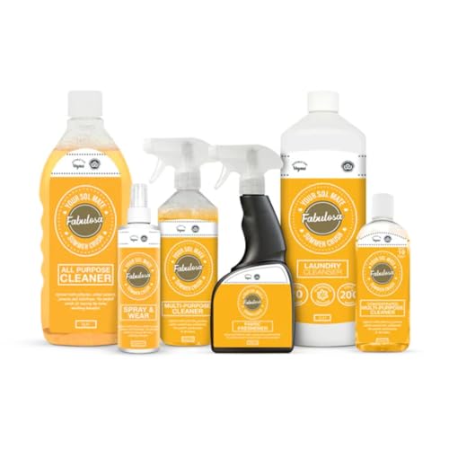 Fabulosa Your Sol Mate Summer Crush Home Cleaning Bundle 7 Piece Vegan Cruelty Free Cleaning Bundle