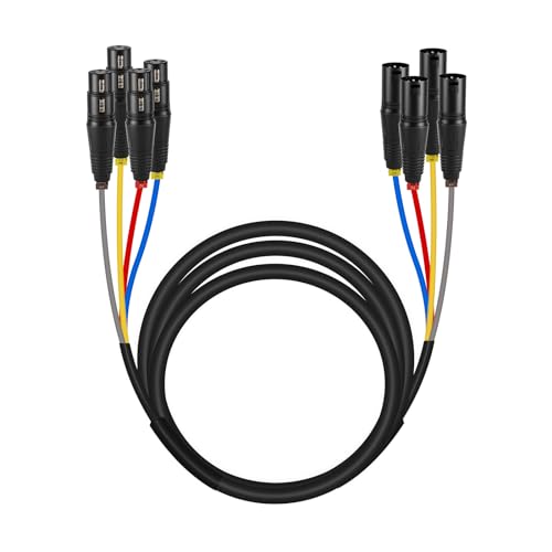Amazon.co.jp: Phenyx Pro XLR スネークケーブル 色分け4チャンネル