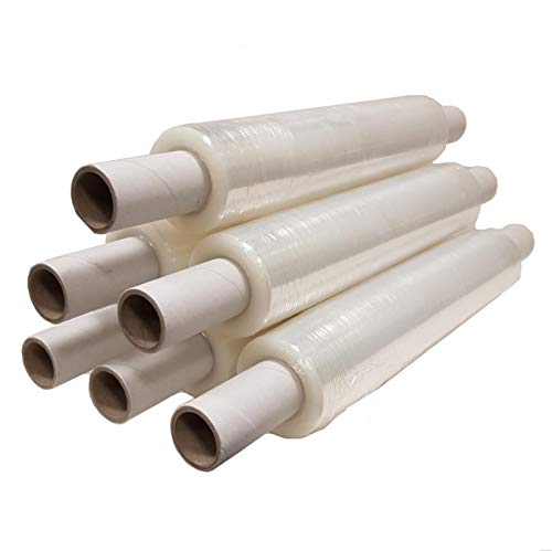 QUALITY EXTENDED CORE CLEAR PALLET STRETCH WRAP STRONG SHRINK FILM - 400mmX300m (15)