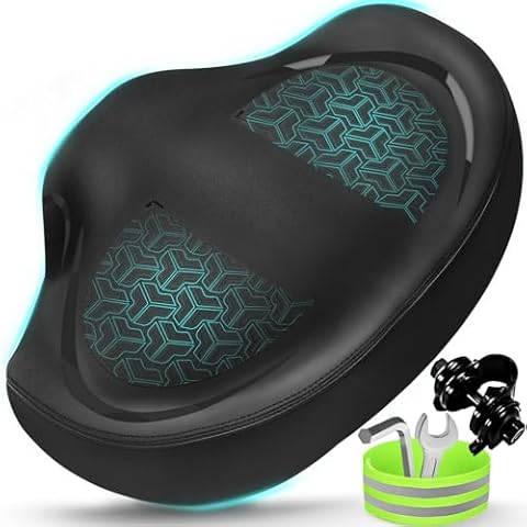 Twomaples Noseless Bike Seat Cushion Cover