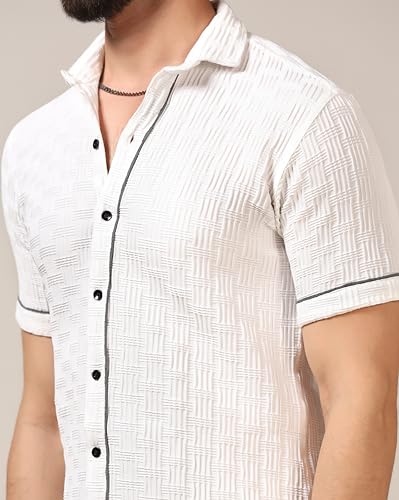 Image of TOPLOT Men's Regular Fit Casual Shirt