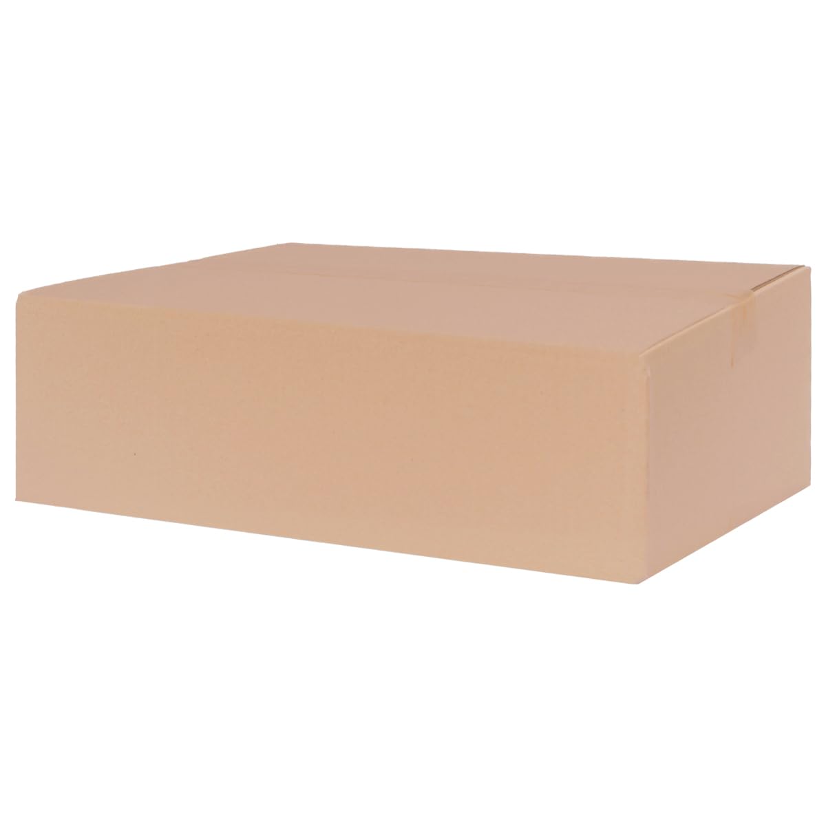 verpacking Faltkartons 500 x 330 x 175 mm Braun (Außenmaß 505 x 335 x 185 mm) KK 99 1-wellig Versandkarton für mittelgroße Waren DHL Paket DPD GLS Kartons (75 Stück)