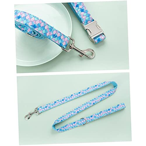 Kisangel 3 Pièces Fournitures pour Animaux Chien de Formation Laisse Dog Leash Dog Harness Dog Collar Harnais pour Animaux de Compagnie Tour de Cou Confortable Le Chien Sangle Corde Collier - Image 8