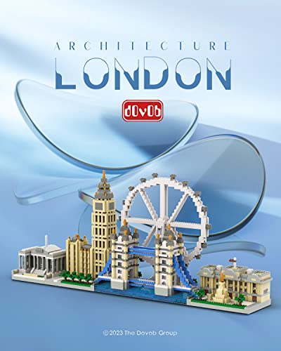 Dovob Architecture London Skyline Collection Micro Mini Blocks Set Model Kit And Gift For Kids And Adults (3076 Pieces) #TOP1