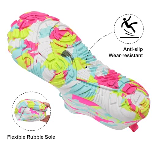 Image of XIHALOOK Athletic Hiking Water Shoes Womens Mens Quick Dry Barefoot for Beach Walking Kayaking Surfing Training