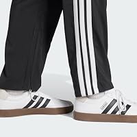 adidas Herren Essential Three Stripes Stanford Open Hem Pants, Black/White, L – Ansicht 2