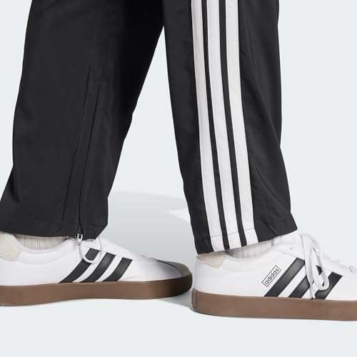 adidas Herren Essential Three Stripes Stanford Pant Open Hem, Black/White, M