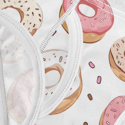 Wusikd Cute Doughnuts Boys' Underwear Cotton Boys Briefs Soft Toddler Underwear 2T 5