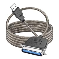 MEIRIYFA USB 2.0 zu IEEE 1284 CN36 Parallel Drucker Adapter, Centronics Converter für Alten Drucker (1.5M)