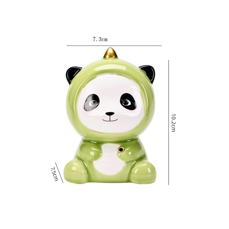 Porte-encens panda figurine décorative en céramique à offrir - 5