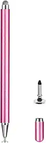 Caneta Stylus para Samsung Galaxy Tab Tab A9+ / A8 / A7 / A7 Lite, lápis Styli capacitivo de alta sensibilidade e precisão para todos os dispositivos de toque (ouro rosa)