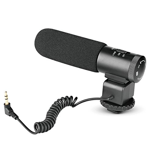 Meike MP1 Interview MIC Super-Cardioid Shotgun On-Camera Microphone for Canon Nikon Camera DV