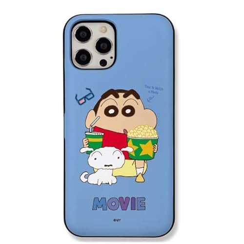 iPhone14 Pro p N񂿂 }Olbg J[h [ P[X y{甭z CrayonShinchan Big Cuite S1 Magnetic Card Case ACtH 14 v Ή TPU + PC LN