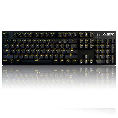 Clavier mécanique de jeu 104 touches rétro-éclairage anti-ghosting N-clé