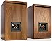 Audioengine HDP6 Passive Bookshelf Speakers - Stereo Speakers for Home Music Listening | 2-Way Powered Speakers | Real Wood Veneer (Walnut)
