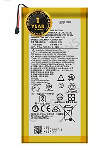 Image of Original HX40 Battery for Motorola X4 XT1900-1, XT1900-2, XT1900-3, XT1900-4, XT1900-5, XT1900-6, XT1900-7 Battery with 1 Year Warrant**(P0044)