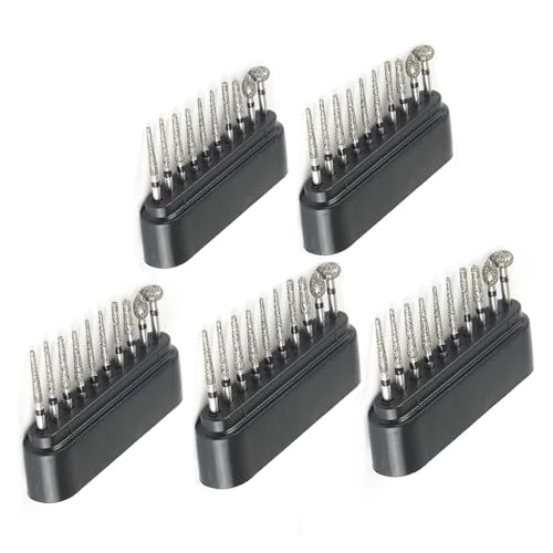 Set de 50 fresas de diamante FG 1.6 mm HAMModel miniatura 1