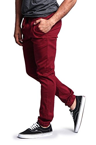 G-Style USA Mens Twill Skinny Jogger Pants2