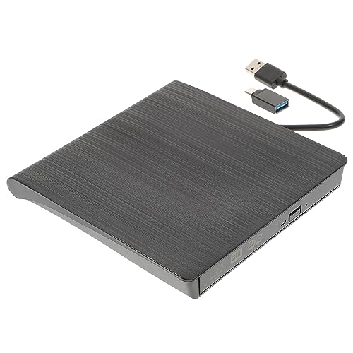 HOMSFOU Ranura En La Unidad De Carga Grabadora Grabadora CD DVD RW Unidad Óptica Unidad Óptica Externa