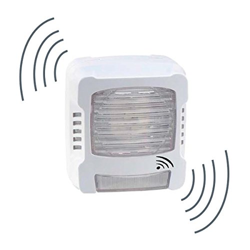 MB Security - Diffuseur Flash Lumineux Radio avec répétiteur (ref:11244)